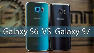 Samsung Galaxy S7 vs Galaxy S6 сравнение. Битва флагманов Galaxy S6 vs Galaxy S7!