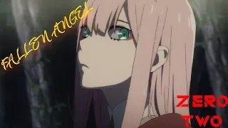 Darling in the franxx | Fallen Angel - Zero Two | Three Days Grace - Fallen Angel |「AMV」