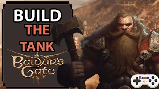 Baldurs gate 3 - Build  The Tank.  Barbaro, Guerreiro & Clerigo