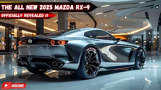 The Legend Returns! All-New 2025 Mazda RX-9 Officially Revealed