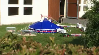 Impresionante Maqueta De Circo (Mini Circo)