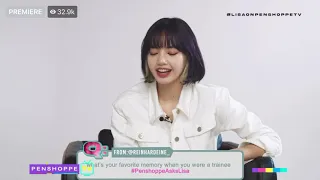 BLACKPINK LISA TALK ABOUT TRAINEE DAYS WITH ROSÉ #3 |#Penshoppetv