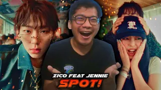 ZICO (지코) ‘SPOT! (feat. JENNIE)’ Official MV | REACTION