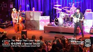 G Love & Special Sauce - The Things That I Used To Do - LIVE!! - Bob By Request - musicUcansee.com