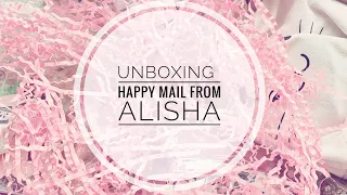 Unboxing Happy Mail from Alisha @lovelettergeneration81