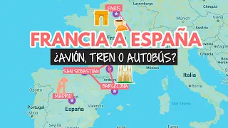 ¿Cómo viajo de Madrid o Barcelona a París? - Viajes España a Francia