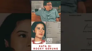 Menarik...Cerita Rocky Gerung Saat Menguji Skripsi Dian Sastro#shorts #rockygerung