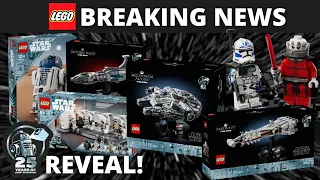 LEGO Star Wars 25th Anniversary Sets REVEALED!