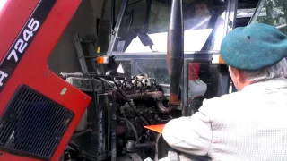 Zetor 7245 po opravě motoru, original sound