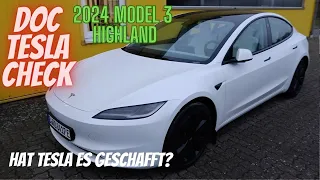 Hat Tesla es geschafft? Sachverständiger prüft das 2024 Model 3 Highland
