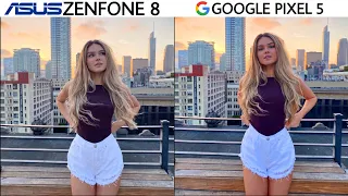 ASUS Zenfone 8 vs Google Pixel 5 Camera Test
