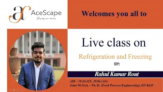 Refrigeration And Freezing || Food Engineering || GATE EXAM PREPARATION || AceScape ||