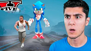 EL FIN de SONIC.EXE en GTA 5! 😧🦔 (PELÍCULA)