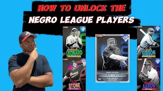 Unlocking Negro League Players MLB The Show 24