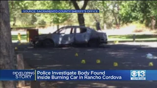 Body Found In Burning Car In Rancho Cordova