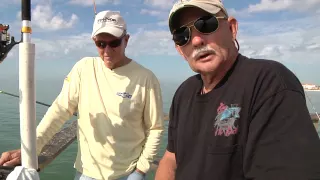 Tarpon/Kingfish rigging on the Redinton Long Pier Tarpon