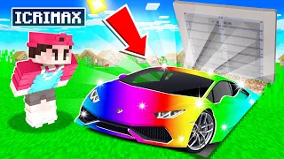 Ich FINDE den REGENBOGEN LAMBO in Minecraft! (extrem selten)