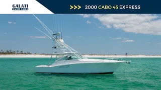 2000 Cabo 45 Express For Sale "Tail Walker"