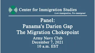 PANEL: Panama's Darien Gap