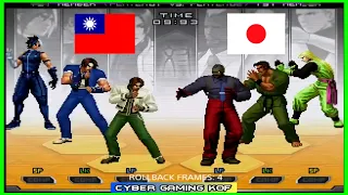 KOF 2002UM ⚡ Tw-Xiaohey  VS  Jp-Paesu - FT10 - Top Players 🔥 #kof2002um