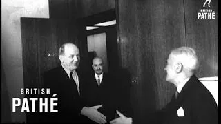 British Foreign Minister Stewart Meets American Counterpart Rusk - Washington (1965)