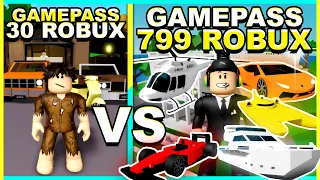 GAMEPASS TERMURAH VS TERMAHAL di Brookhaven! (Roblox Brookhaven 🏡)