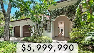 Touring Gorgeous Mediterranean home in Coconut Grove