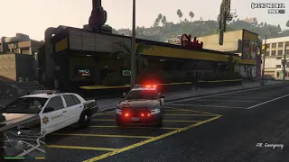 lasd and chp and lapd siren gta5