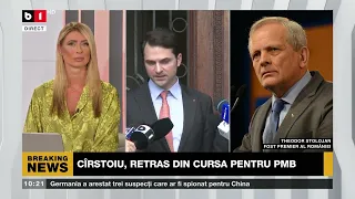 TH. STOLOJAN DESPRE CUTREMURUL DIN COALIȚIE_Știri B1TV_23 apr. 2024