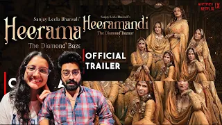 Heeramandi: The Diamond Bazaar | Sanjay Leela Bhansali | Official Trailer | RISHI MUNI | Reaction