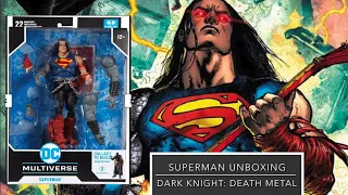 DC Death Metal build a figure Superman unboxing and review. Pt.4