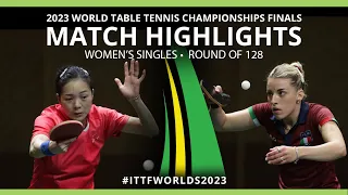 Debora Vivarelli vs Jia Nan Yuan | WS R128 | 2023 ITTF World Table Tennis Championships Finals