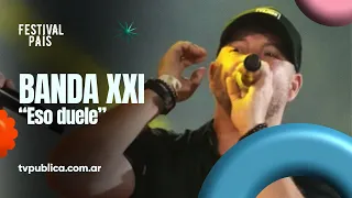 Eso Duele, Me tiene enamorado y Cómo hago por Banda XXI en Cosquín Cuarteto - Festival País