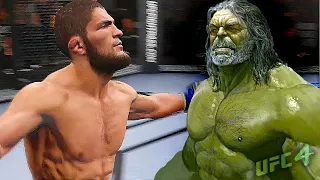 UFC4 | Khabib Nurmagomedov vs. Old Hulk (EA sports UFC 4)