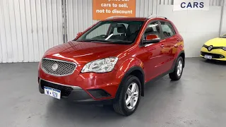 2013 SSANGYONG KORANDO S 2L MANUAL