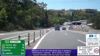Sydney Harbour Bridge & Driving Road Trip Into Sydney, Australia - Warringah Freeway, And More!