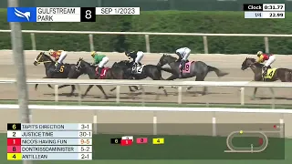 Gulfstream Park Carrera 8 - 1 de Septiembre 2023