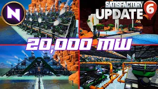 20,000 MW From 600 Oil Using Diluted Fuel | 13 | Satisfactory Update 6