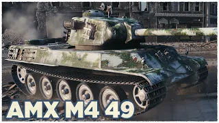 AMX M4 mle. 49 • ГОРЯЧАЯ СТАЛЬ • WoT Gameplay