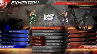 SAWC WEST EP23: SAWC WORLD CHAMPIONSHIP MATCH: Jade the Blade vs. Aiyo Ezume (c) M4