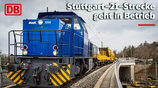 Deutsche Bahn opens new piece of rail infrastructure #deutschebahn #railway #stuttgart21