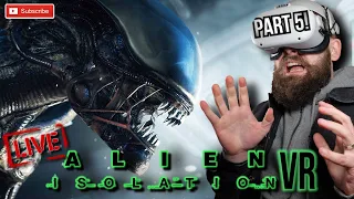 ALIEN ISOLATION VR Gameplay Livestream -  Part Five FINALE // Quest 2 PC Gameplay