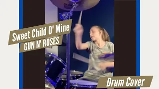 Guns N' Roses - Sweet Child O' Mine (Drum Cover / Drummer Cam)   #Shorts