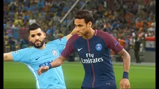 [HD] Neymar vs Manchester City - Gameplay PES 2018 Solo Superstar