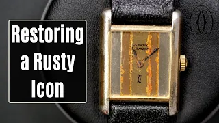 Restoring a Rusty Vintage Watch Icon: The Cartier Tank