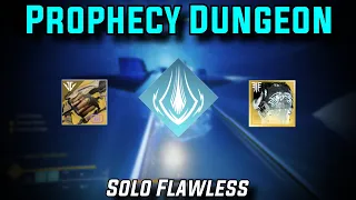 Solo Flawless Prophecy Dungeon Arc Titan w/ Anarchy & Heart of Inmost Light [Destiny 2]