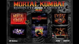 ⭐👉 Mortal Kombat Komplete Plus 2023 [Mortal Kombat 1] | MUGEN Games