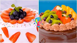 Украшение тортов фруктами. Украшение тортов ягодами | Decorating cakes with berries and fruits