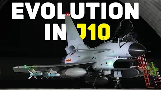 Evolution in Chinese J10 Fighter Aircraft 2022