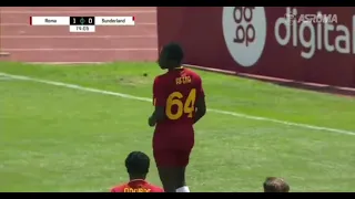 Felix Afena-Gyan Goal [AS Roma vs Sunderland Preseason]